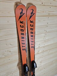 LYŽE STEINBOCK KLOSTERS ORANGE LIMITED EDITION --SWISS MADE-- 176CM 